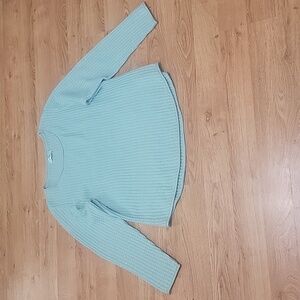 Dressbarn Light Green Sweater Size 1X